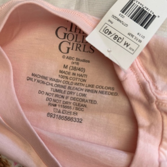 Golden Girls Shirt, Stay Golden, Pink, Short Sleeve Tee, Pick Size S, M - Picture 5 of 10